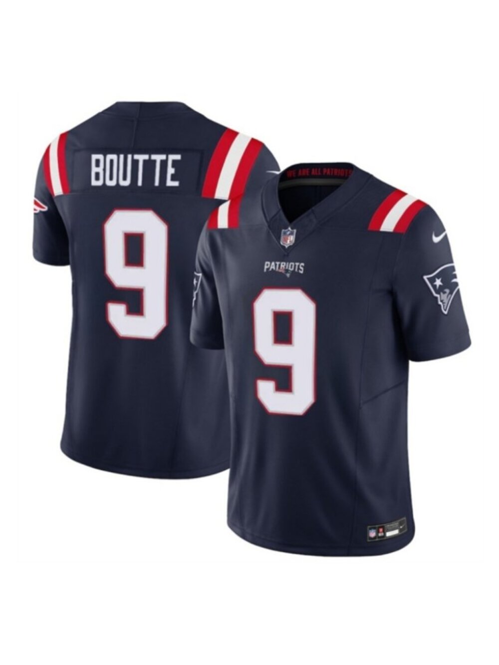 Adult Mens Kayshon Boutte Navy Stitched Vapor Jersey